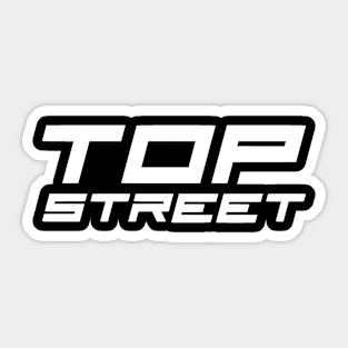 Top Street - Dark Center Sticker